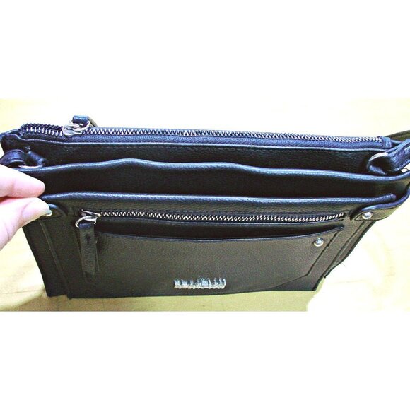 Kenneth Cole Small Leather Purse Handbag Crossbody - Picture 5 of 12